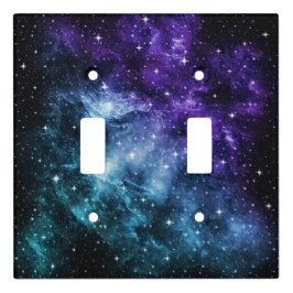 Lila Aquamariner Galaxienebel Traum Nr. 1