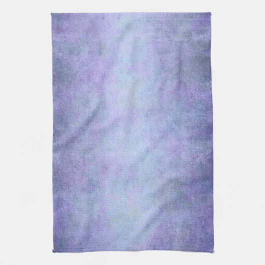 Lila, aquamarines Blau, Aqua und violetter Handtuch (Vertikal)