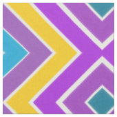 Lila Aquamarines und goldmodernes Design Stoff (Nahaufnahme)