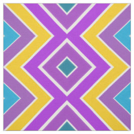 Lila Aquamarines und goldmodernes Design Stoff