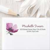 Lila Aquarell-Blume. Stilvoll floral (Insitu)