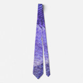 Lila Aquarellbilder Krawatte (Vorderseite)