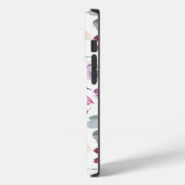 Lila Aquarellblume Case-Mate iPhone Hülle (Rückseite / Links)