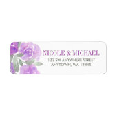 Lila Aquarellgarten (Vorne)