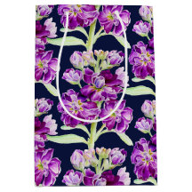 Lila Aquarellmuster Blume