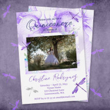 Lila Aquarellorchid, Dragonfly Quinceanera