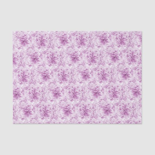 lila Aquarellpapier Blume Seidenpapier (Vorderseite)