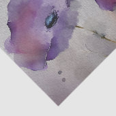 Lila Aquarellpfeifen Seidenpapier (Ausschnitt)