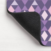 Lila Arabisches Geometrismuster Mousepad (Ecke)