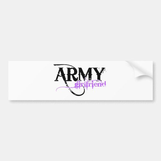 Lila Army Autoaufkleber (Vorne)