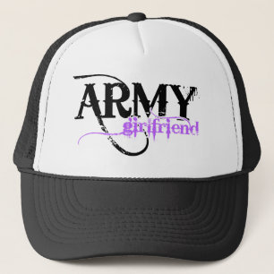 Lila Army Truckerkappe