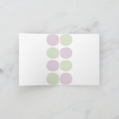 Lila Artichokarten Karte (Innenseite)