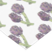 Lila Artichokes Tablecloth Tischdecke (Schrägansicht)