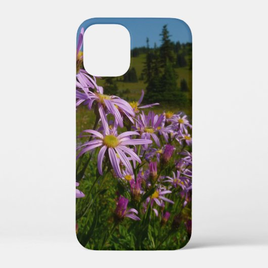 Lila Aster-Blume auf dem Rainier Case-Mate iPhone Hülle (Rückseite)
