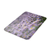 Lila Aster-Blume Badematte (Schrägansicht)