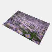 Lila Aster-Blume Fußmatte (Schrägansicht)
