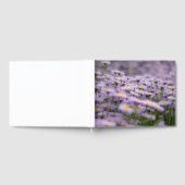 Lila Aster-Blume Gästebuch (Voll)