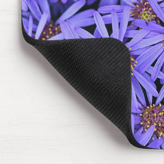 Lila Aster-Blume im RHS Garden Wisley Mousepad (Ecke)