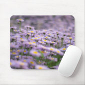 Lila Aster-Blume Mousepad (Mit Mouse)