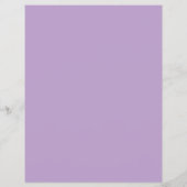 Lila Ästhetik Tagesplanerseite Flyer (Hinten)