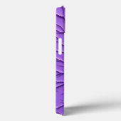 Lila ästhetische geprägte iPhone-Hülle Case-Mate iPhone Hülle (Rückseite / Rechts)