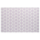 Lila Atom Symbol Fabric Stoff (Yard (91,4 cm))