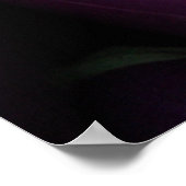 lila Aubergine Poster (Ecke)