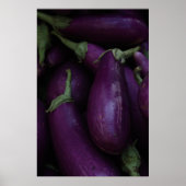 lila Aubergine Poster (Vorne)