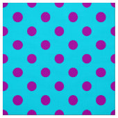 Lila auf blauem Punkte-Muster-Design Stoff (Muster)