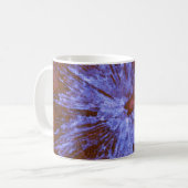 Lila auf Red Paintball Kaffeetasse (Vorderseite Links)