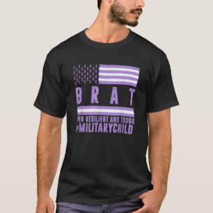Lila aufgewachsene Kinder Kindermonate Kinderware T-Shirt