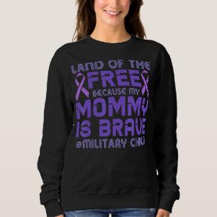 Lila aufgewachsene Militärjunta im Monatsland der  Sweatshirt