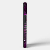 Lila Auge Fraktal Case-Mate iPhone Hülle (Rückseite / Rechts)