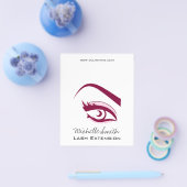 Lila Auge lange Eyelashes Flyer (Einzeln)