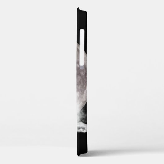 Lila Augen des Zuckerschädels Case-Mate iPhone Hülle (Rückseite / Links)