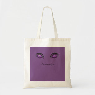 lila Augen mit Thunder_Cove Tragetasche