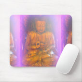 lila Aura Buddha Mousepad (Mit Mouse)