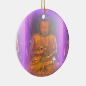 lila Aura Buddha Ruhe Ornament (Rechts)