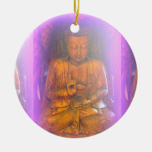 lila Aura Buddha Ruhe Ornament