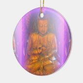 lila Aura Buddha Ruhe Ornament (Links)