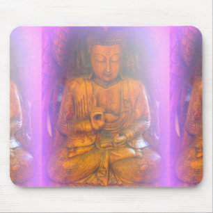 lila Aurabuddha mousepad