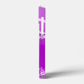 Lila Ausdruck für Tiere Case-Mate iPhone Hülle (Rückseite / Links)