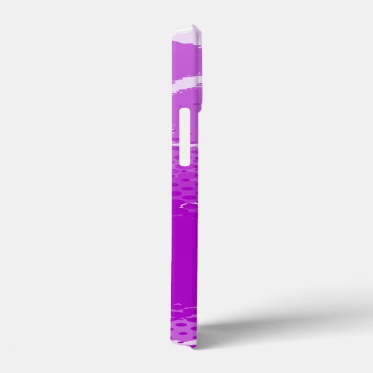 Lila Ausdruck für Tiere Case-Mate iPhone Hülle (Rückseite / Rechts)