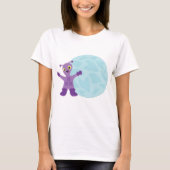 Lila Außerirdischer T-Shirt (Vorderseite)