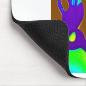 lila Aussichtspersonen Mousepad (Ecke)