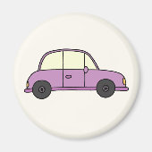 Lila Auto Magnet (Vorne)