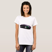 Lila Auto T-Shirt (Vorne ganz)