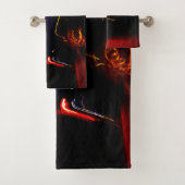 lila Auto Tanzbad Handtuch Set (Insitu)