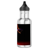 lila Autotanz Edelstahlflasche (Rechts)