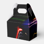 lila Autotanz Geschenkschachtel (Rückseite)